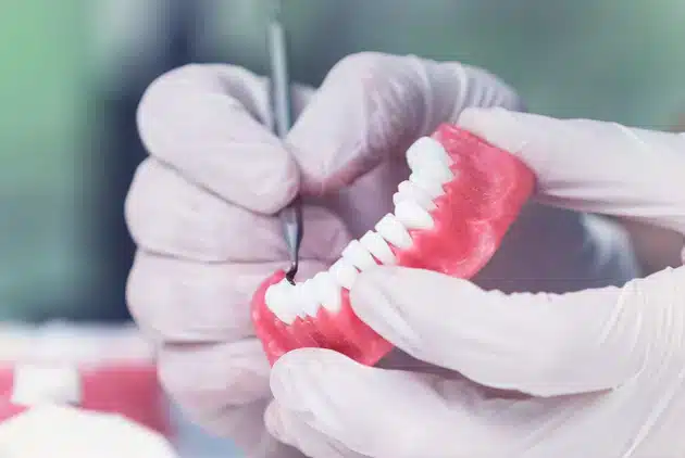 denture repair process in Allen