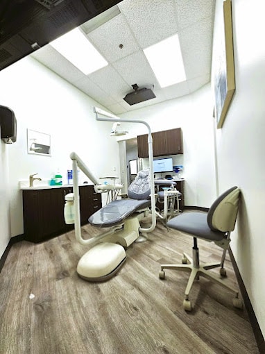 modern dental treatment office at Saks Dental Studio in Allen